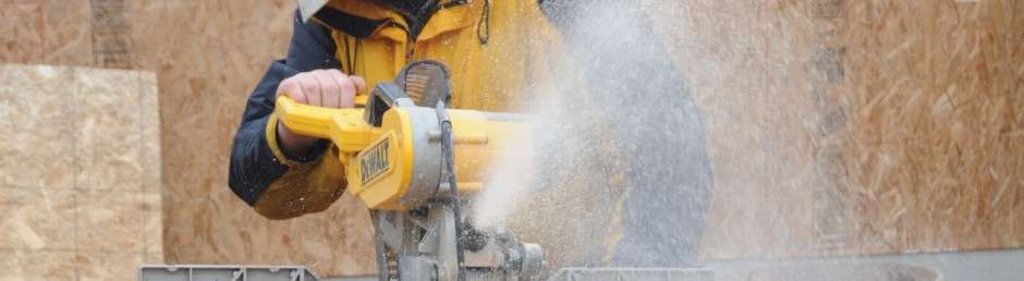 Volunteer on the Construction Site