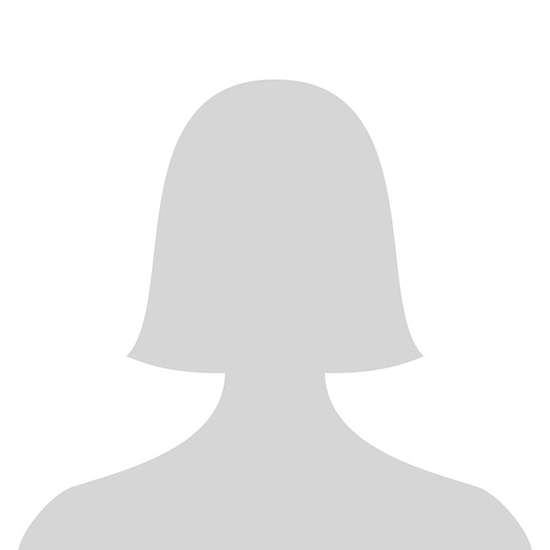 Default female avatar profile picture icon Grey woman photo  